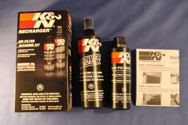 (28) K&N FILTER RECHARGER CLEANER AND OIL KIT 99-5000