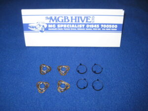 MGB GT 4-Sync RHD Black Carpet Set - 1968 To 1980, 19-Piece, Concours Quality