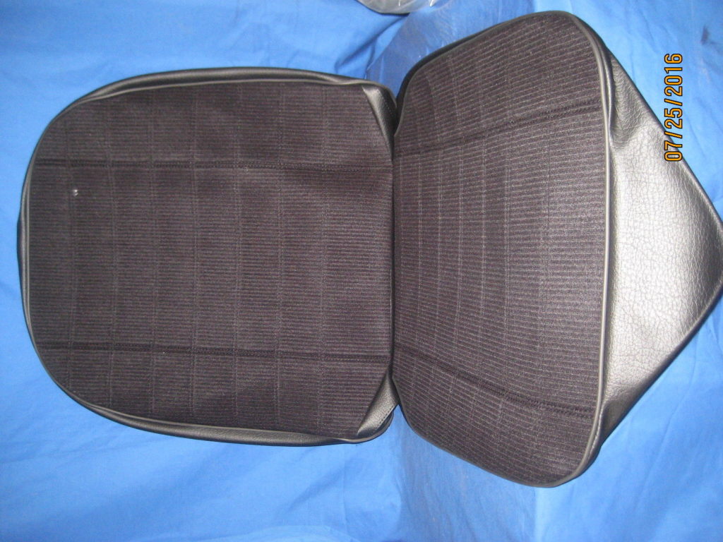 MGB CLOTH FRONT SEAT COVERS SC117 OE SPEC CHOICE OF COLOURS