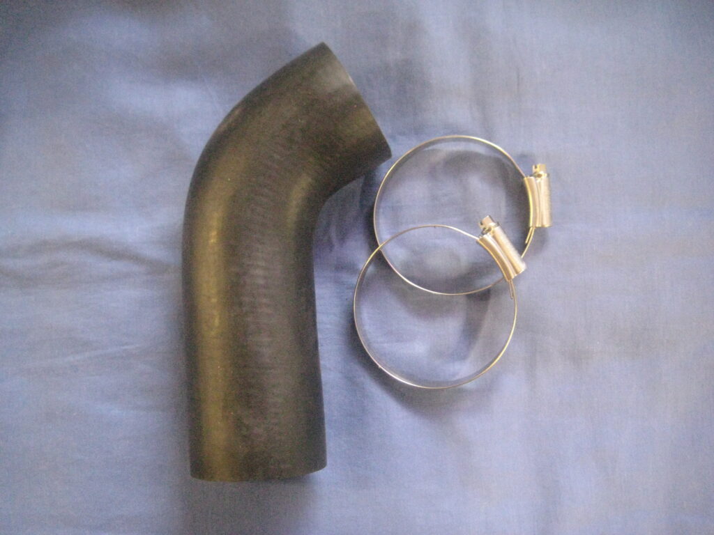 BHH2206K MGB FUEL PETROL RUBBER FILLER NECK INC CLIPS 1977 ONWARDS