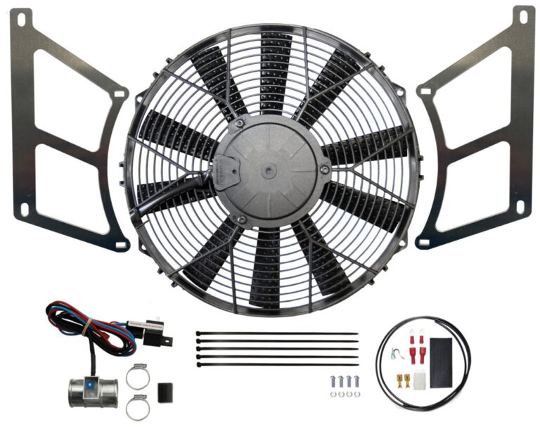 MGB REVOTEC ELECTRIC COOLING FAN KIT RUBBER BUMPER 197680 NEGATIVE EARTH The MGB Hive