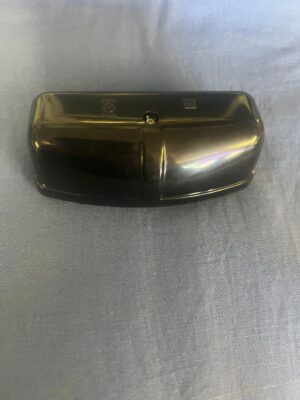 127916BLK 83H335 MGB & MIDGET NUMBER PLATE LAMP PLASTIC BLACK