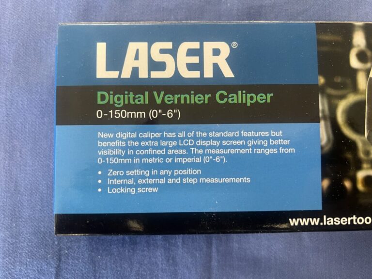 Digital Vernier caliper gauge with Extra Large display LASER TOOLS 4857 - Image 3