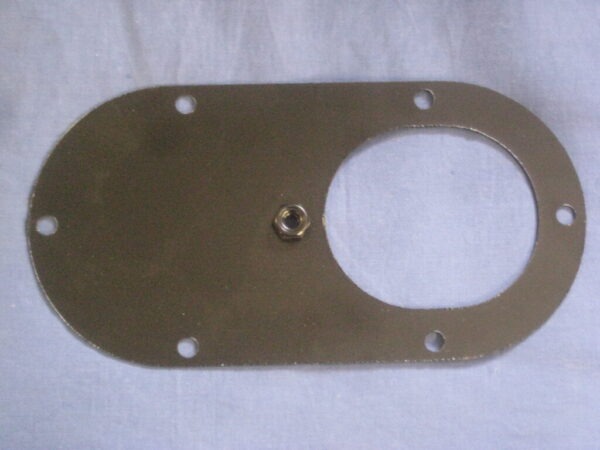 HZA1431 MGB GEARBOX TUNNEL REMOTE COVER PLATE - Image 2