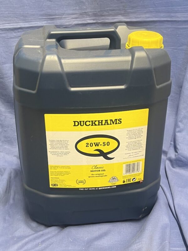 DUCK2050  DUCKHAMS CLASSIC MOTOR OIL Q 20W 50 20l 20LITRES DUCK205020 - Image 4