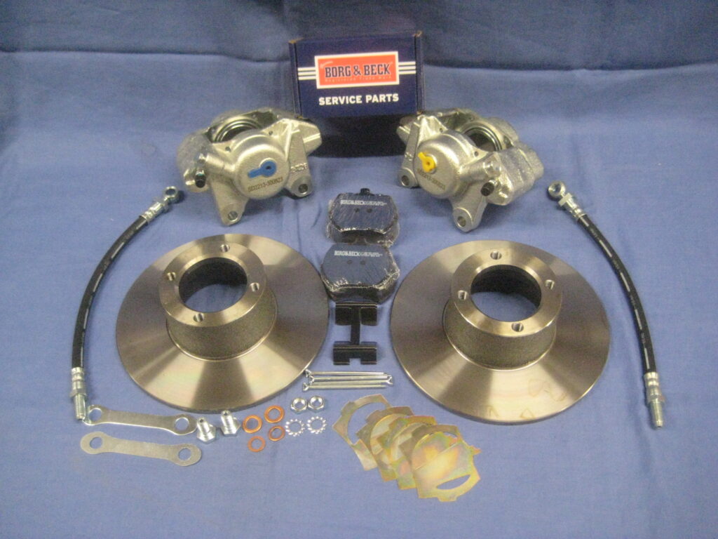 MBKSW MIDGET FRONT BRAKE OVERHAUL KIT (STEEL WHEELS)