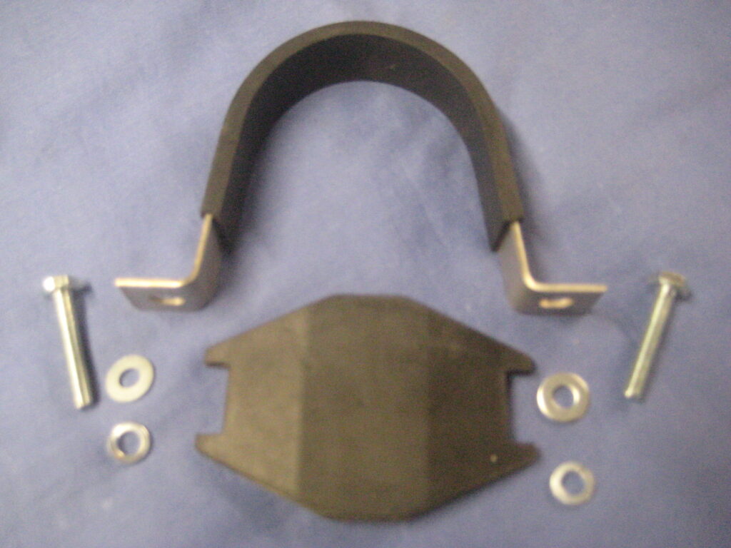 BHA4790K MGB TWIN SPEED WIPER MOTOR MOUNTING STRAP, PAD & FIXING SCREWS